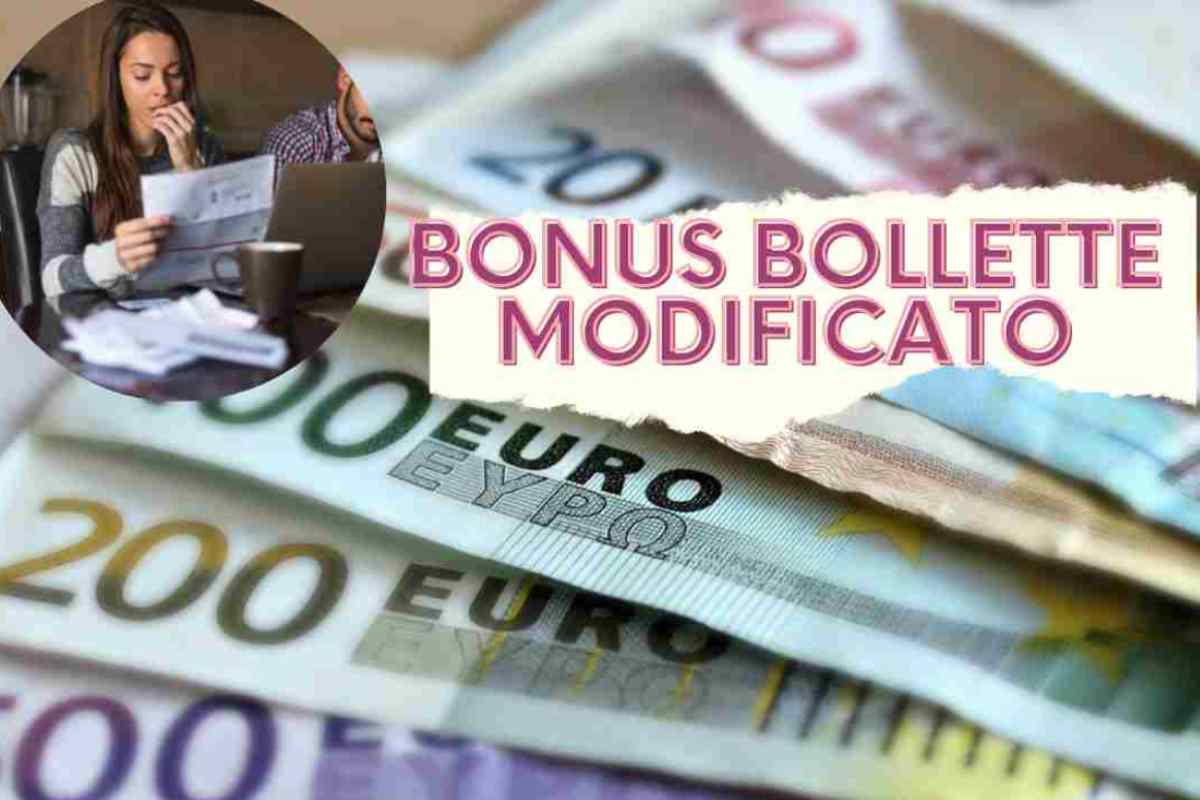 Bonus Bollette modificato