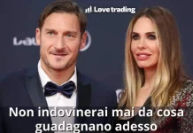 francesco totti e ilary blasi guadagni