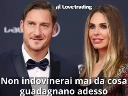francesco totti e ilary blasi guadagni