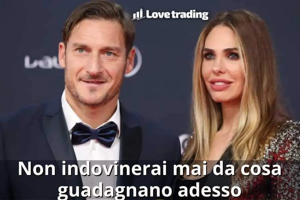 francesco totti e ilary blasi guadagni