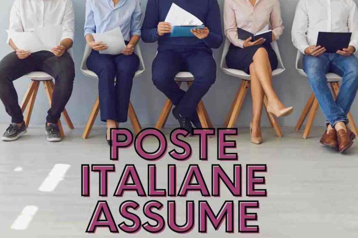 assunzioni Poste Italiane