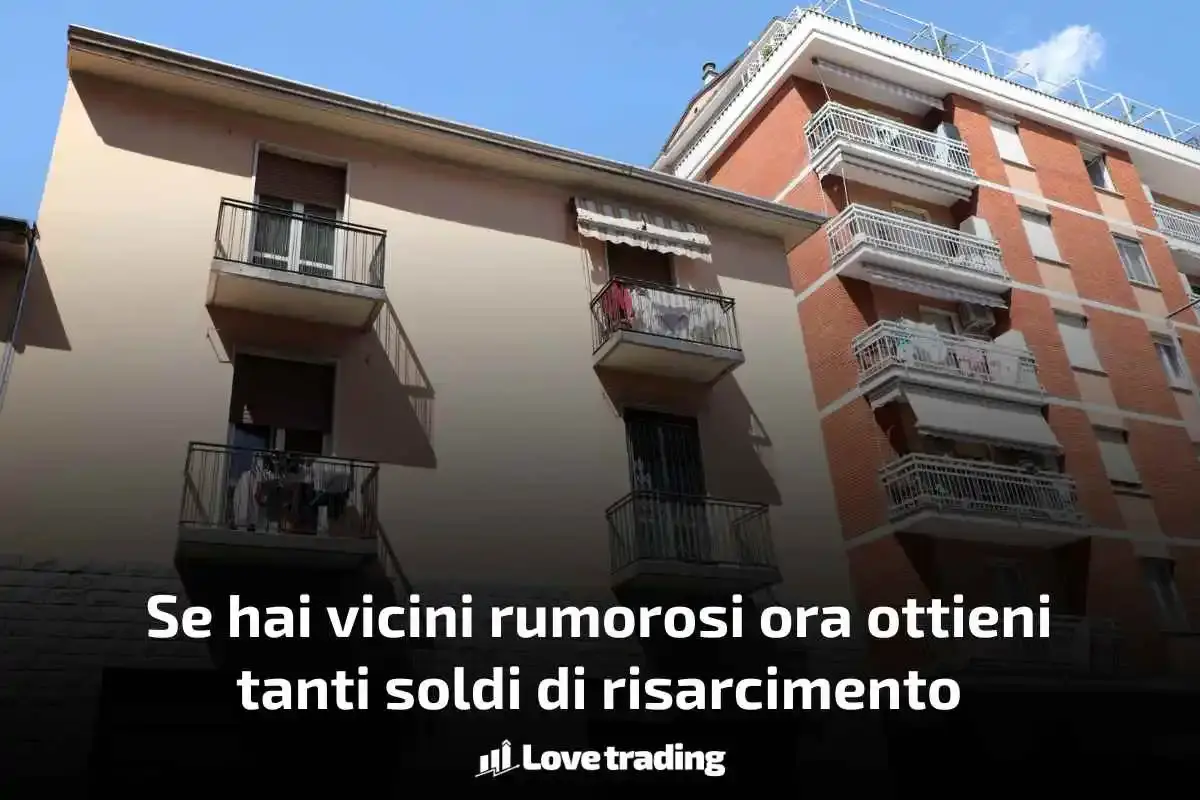 vicini rumorosi risarcimento