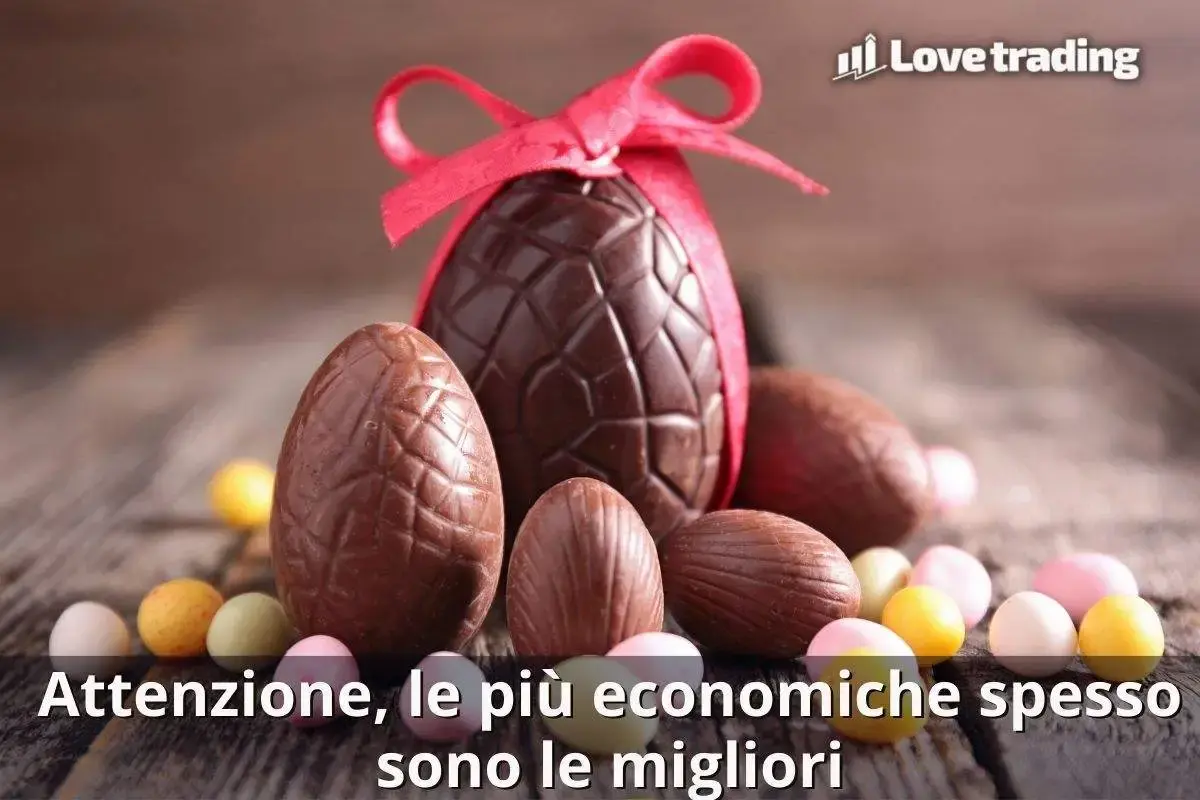 Uova di Pasqua per tutte le tasche