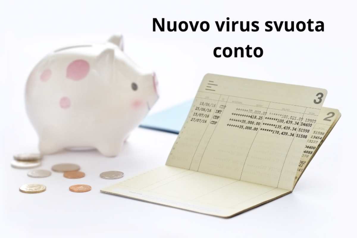 Nuovo virus svuota conto