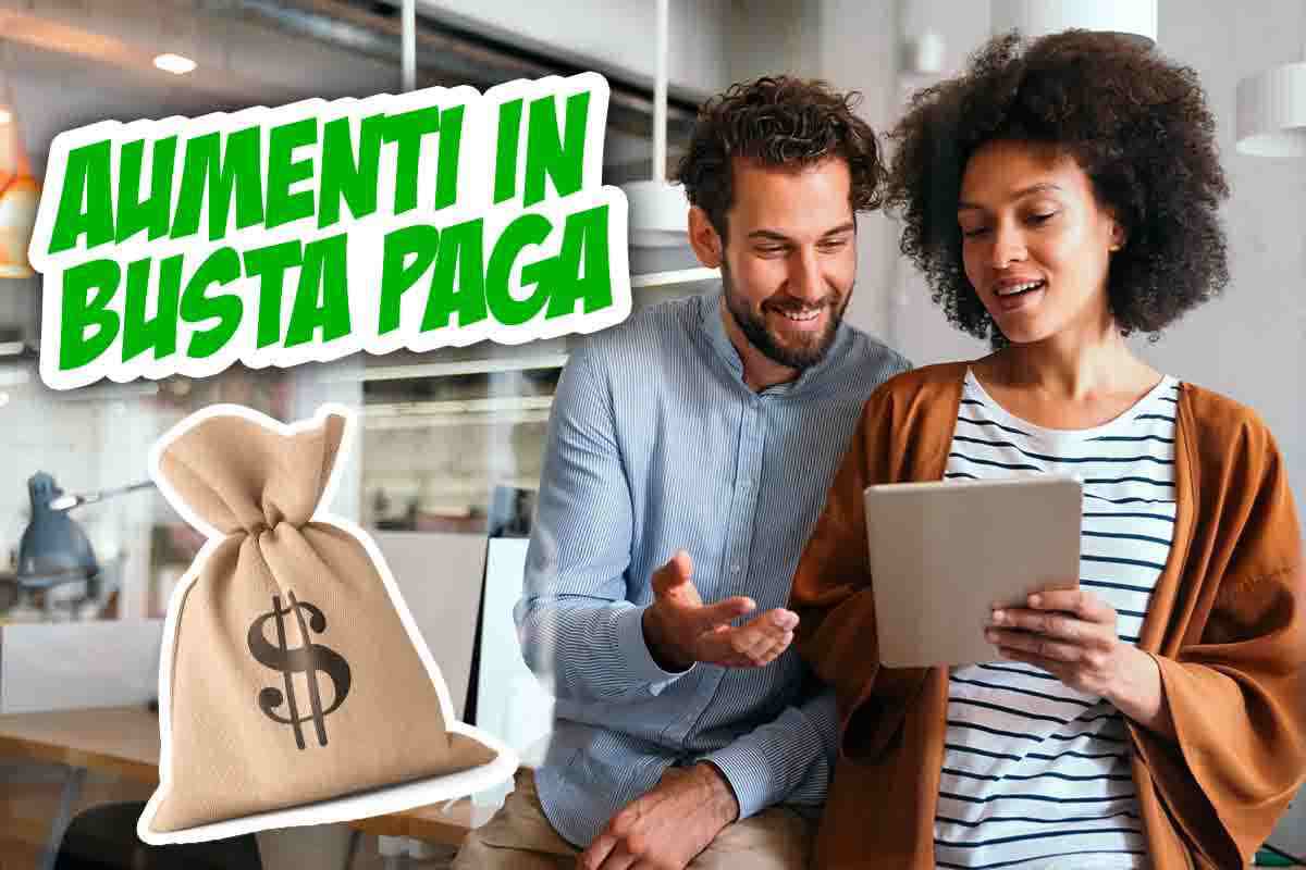 Aumenti in busta paga, quando e per chi