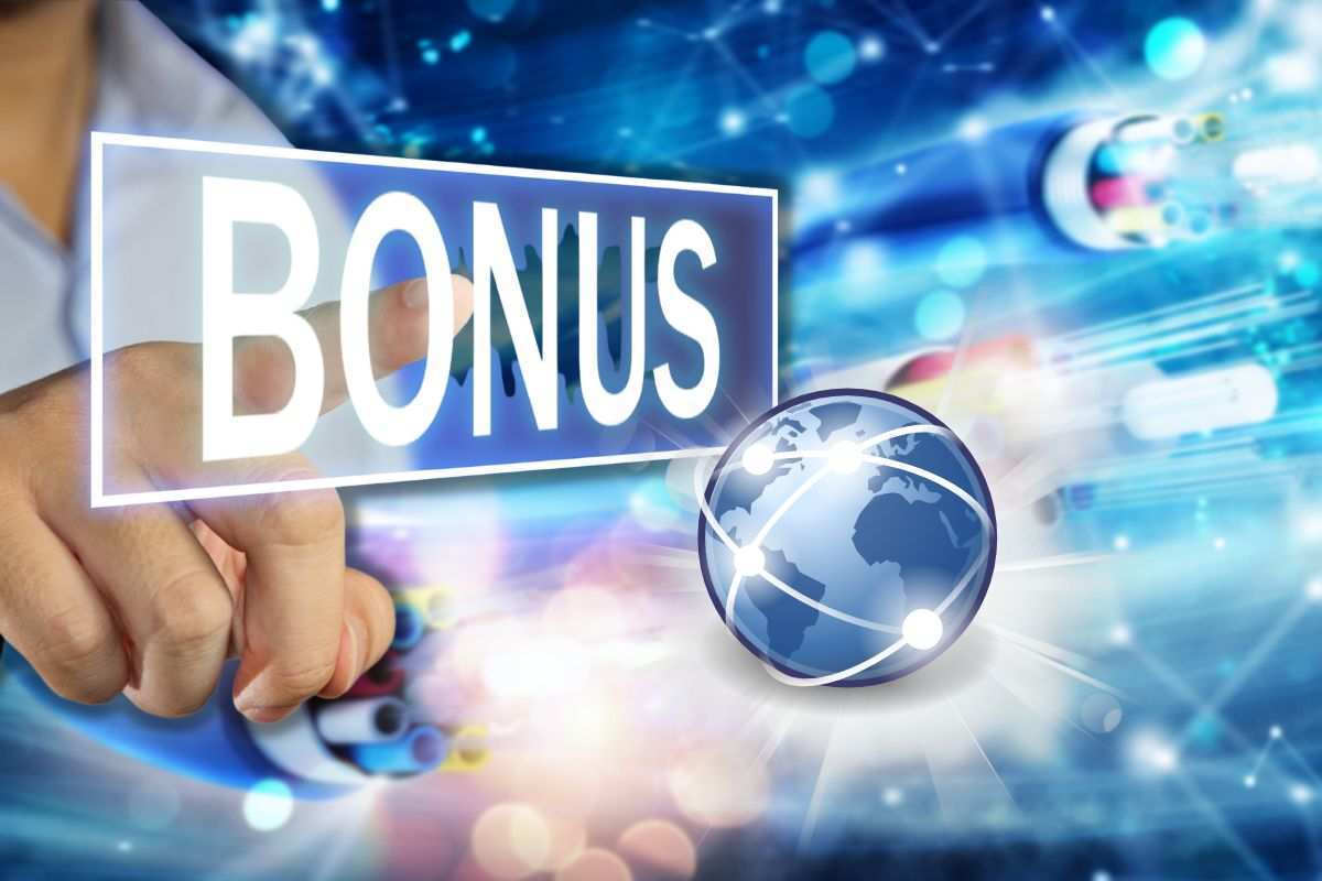 arriva un interessante bonus per internet