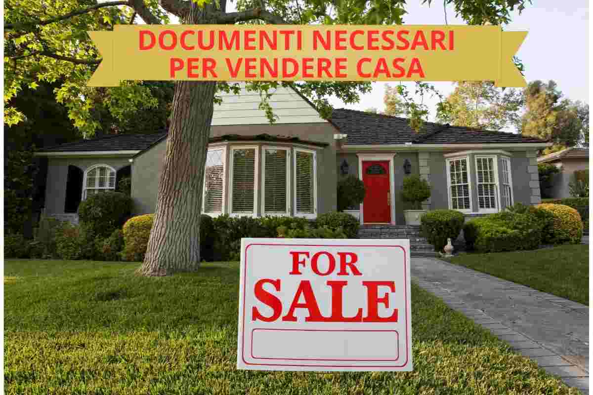 documenti per vendere casa