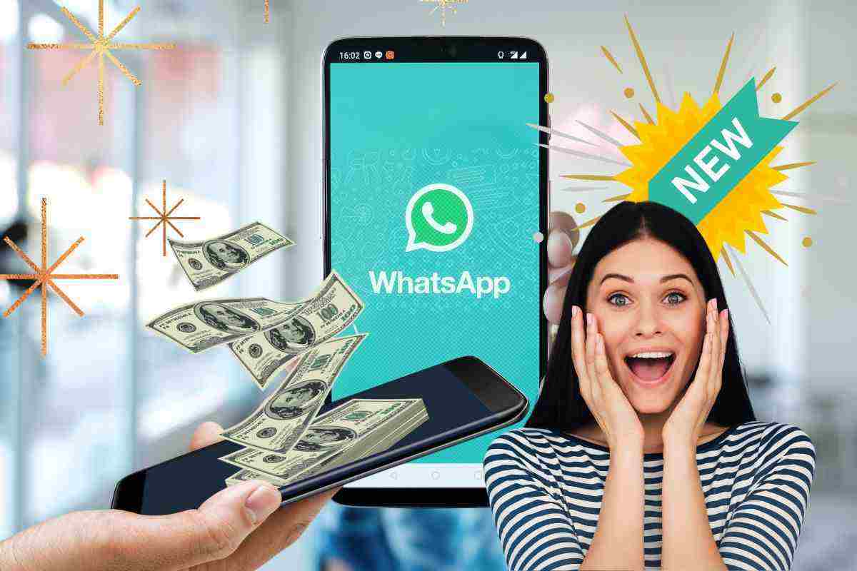 Sarà possibile inviare pagamenti su Whatsapp