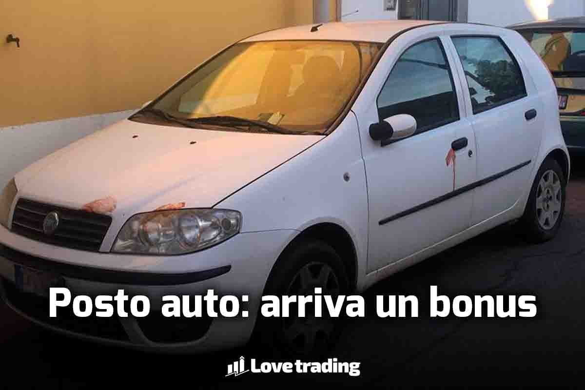 Il bonus per l'auto parcheggiata