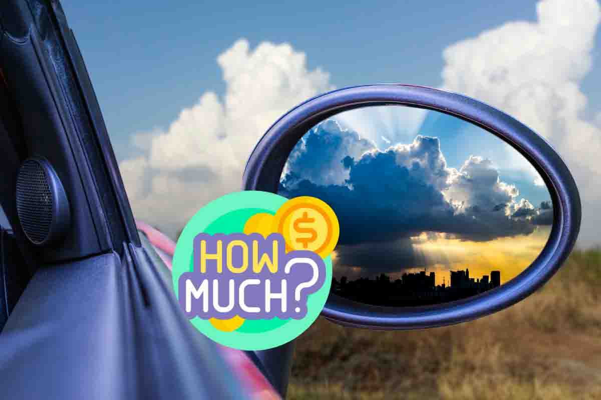 Sostituire specchietto auto rotto nel 2023: prezzi e tariffe