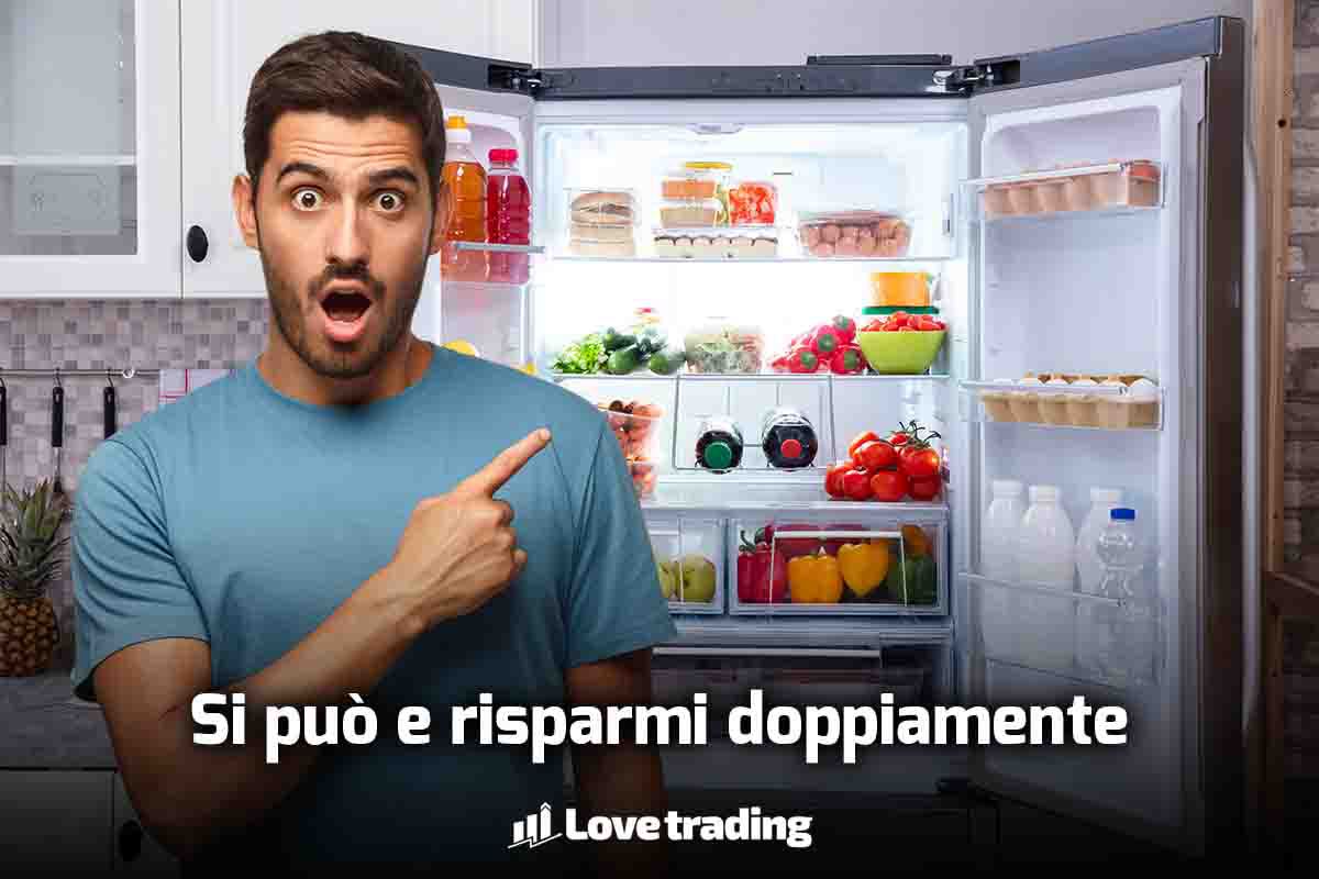 Senza frigo c'è un doppio risparmio