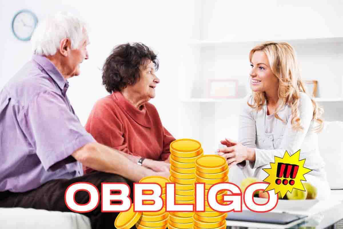 Obbligo assistenza genitori