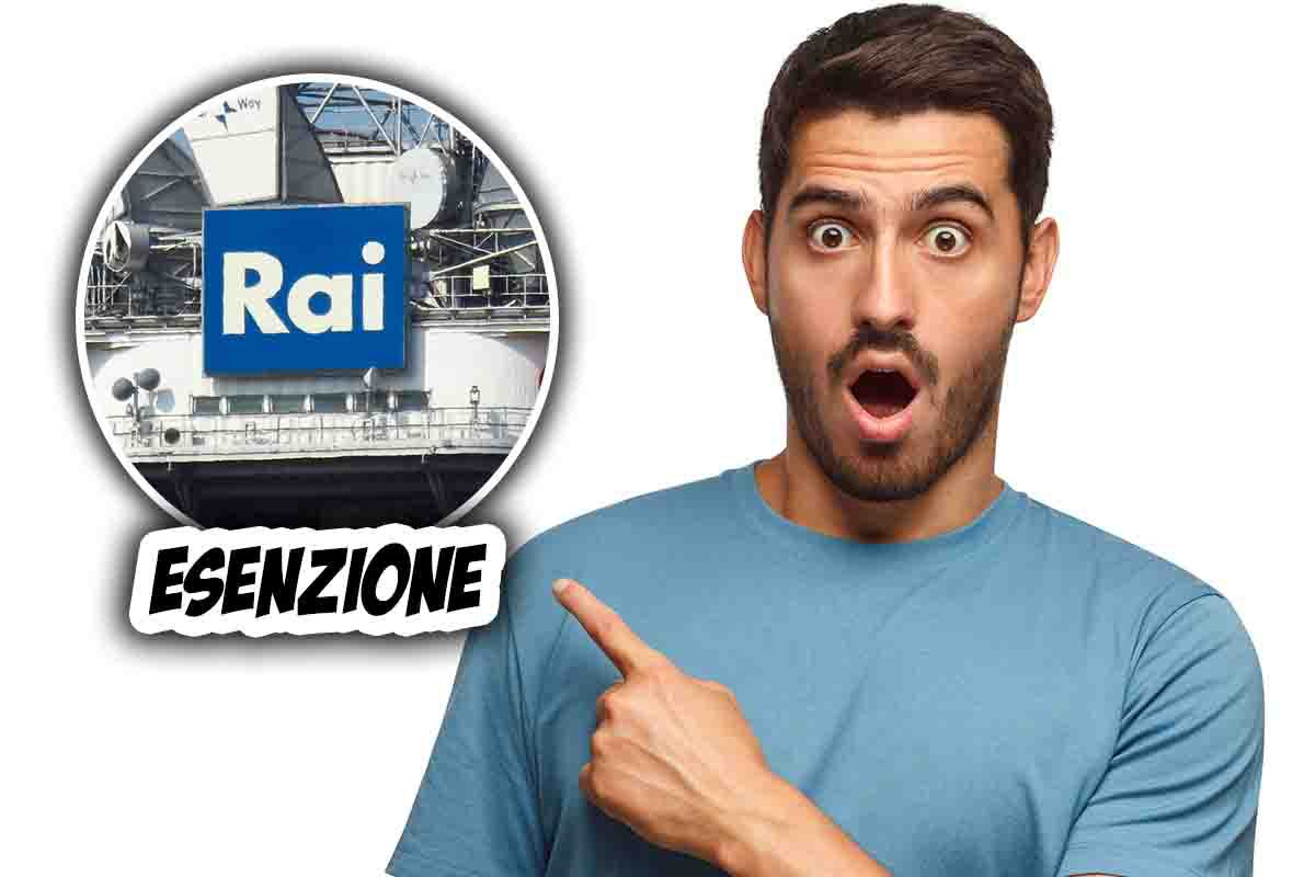 Canone Rai Esenzione