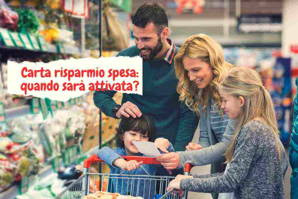 Carta risparmio spesa: dettagli sull'attivazione