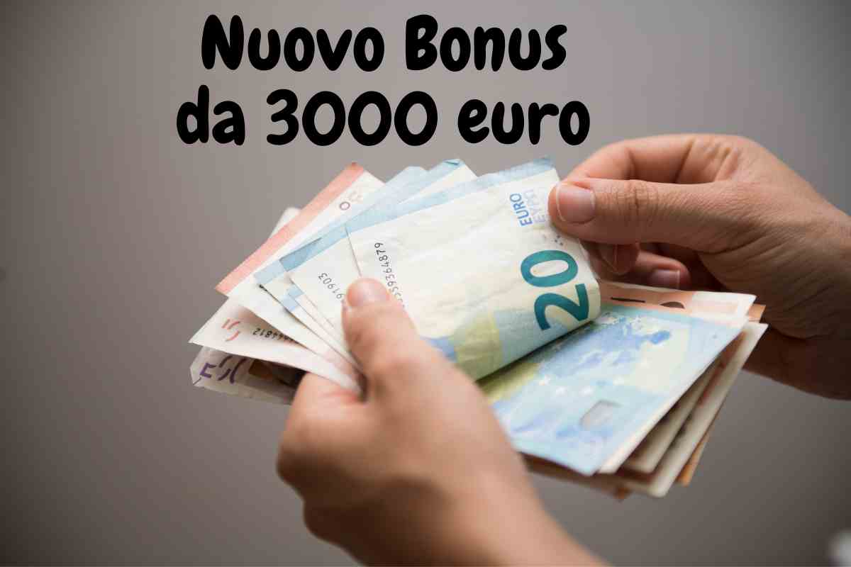 bonus da 3000 euro