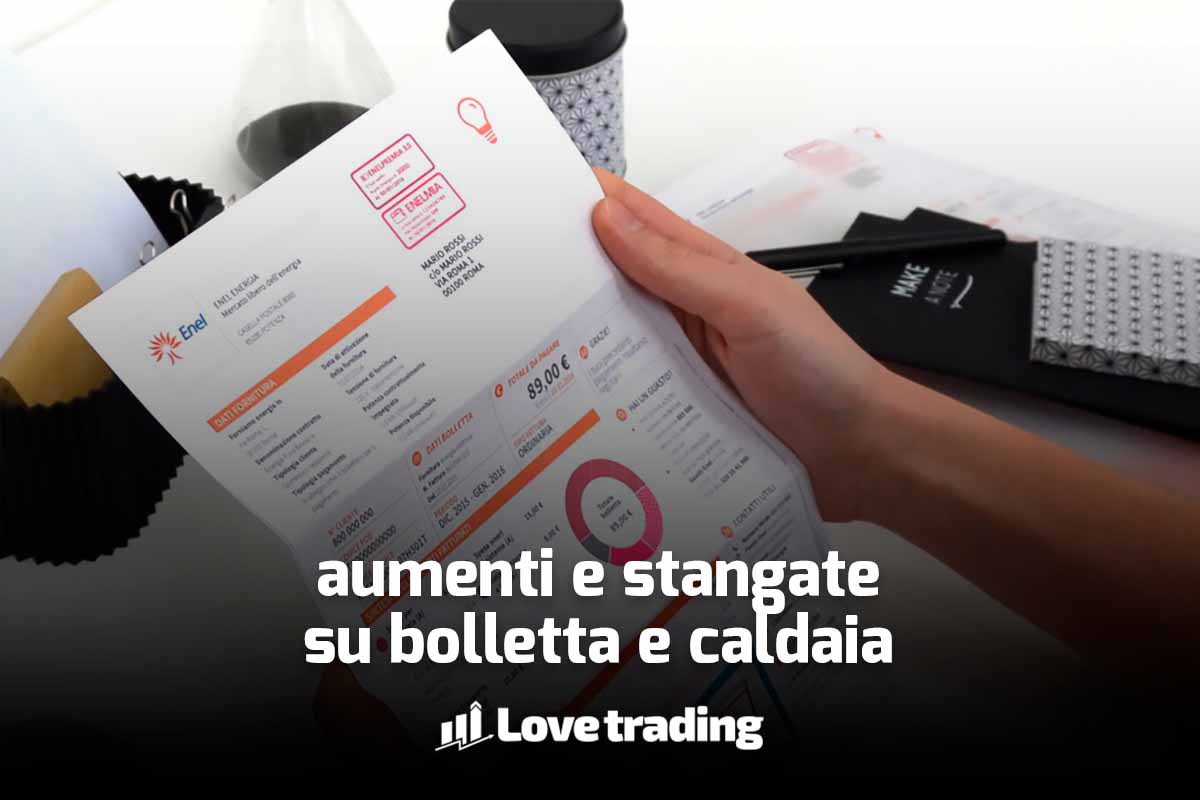 Aumento bolletta gas dalla UE