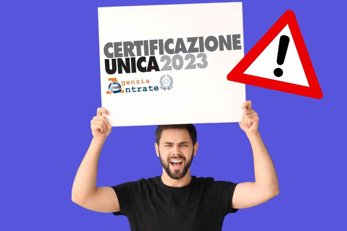 elementi della certificazione unica 2023