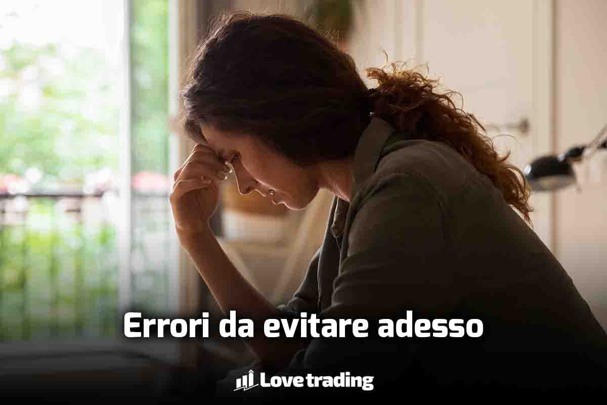 Errori da evitare per non perdere soldi