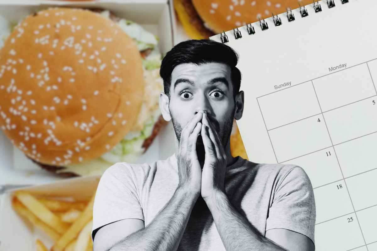 cibo fast food un mese: che succede