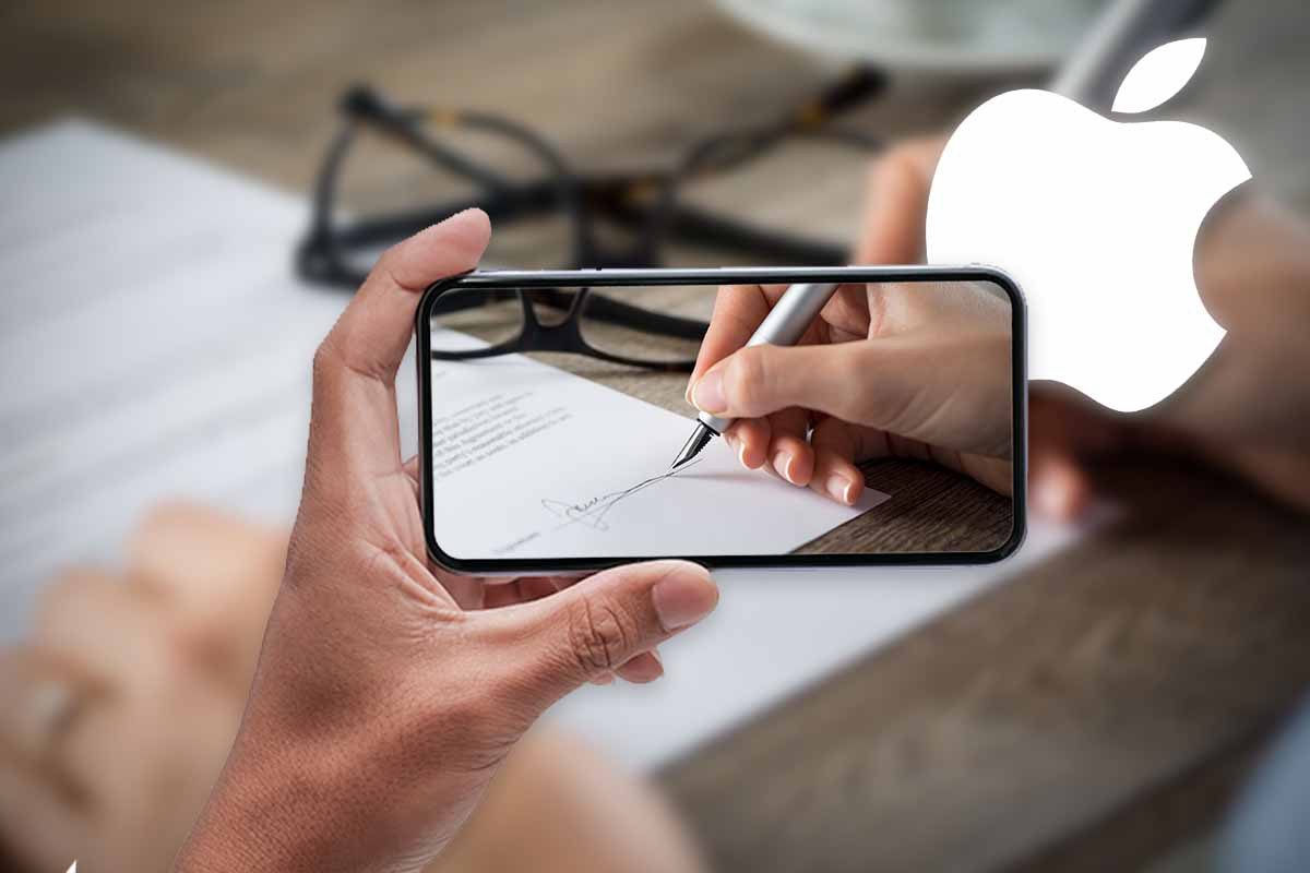Firmare documenti direttamente dall'iPhone