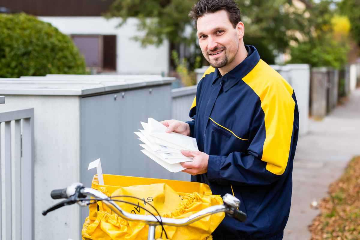 Lavoro come portalettere o postini