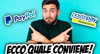 PostePay e PayPal: quasi nessuno conosce le vere differenze e quale conviene | Risparmi tanto