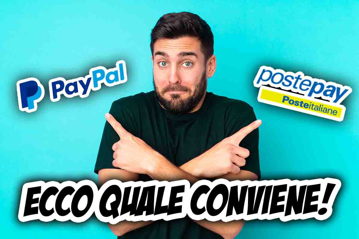 Le differenze tra postepay e paypal