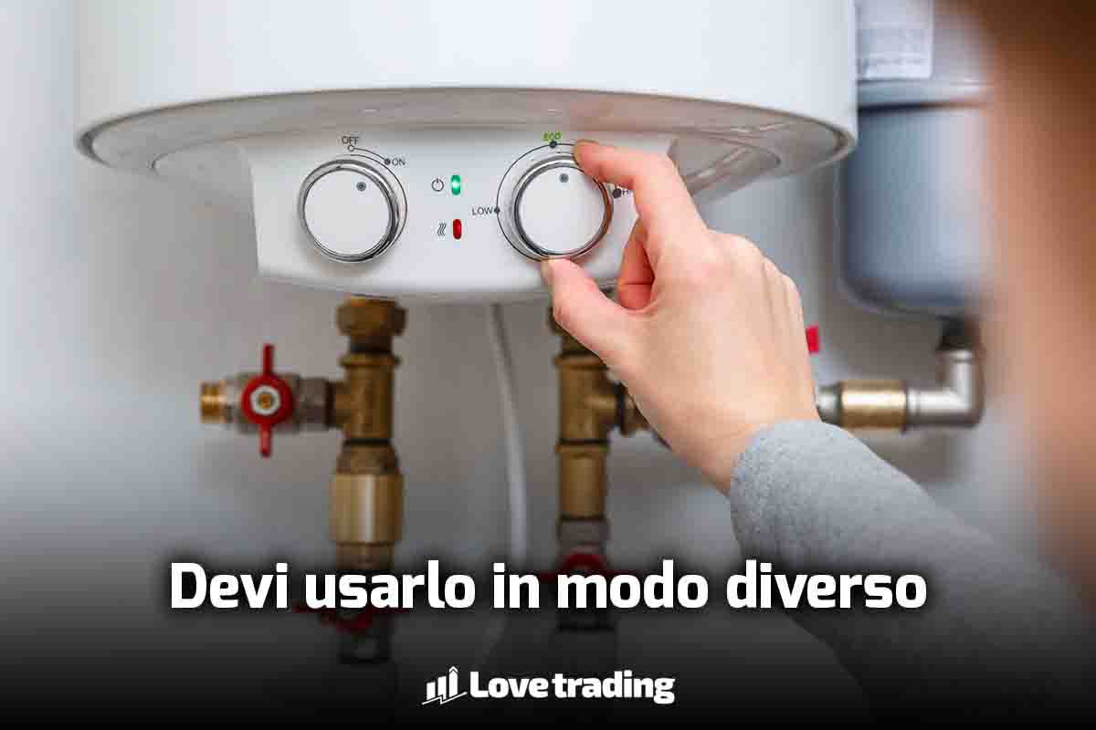 Lo scaldabagno consuma tanto e va usato diversamente