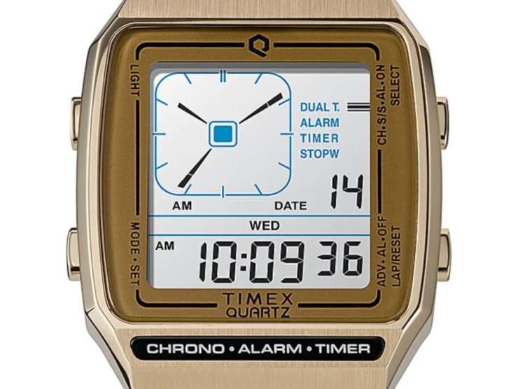 Un classico orologio vintage per gli amanti degli anni '80