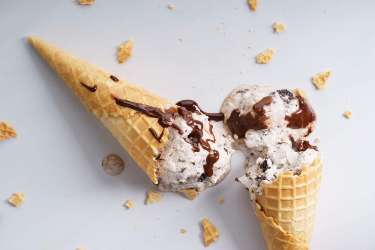 La scoperta sulla punta del cono gelato