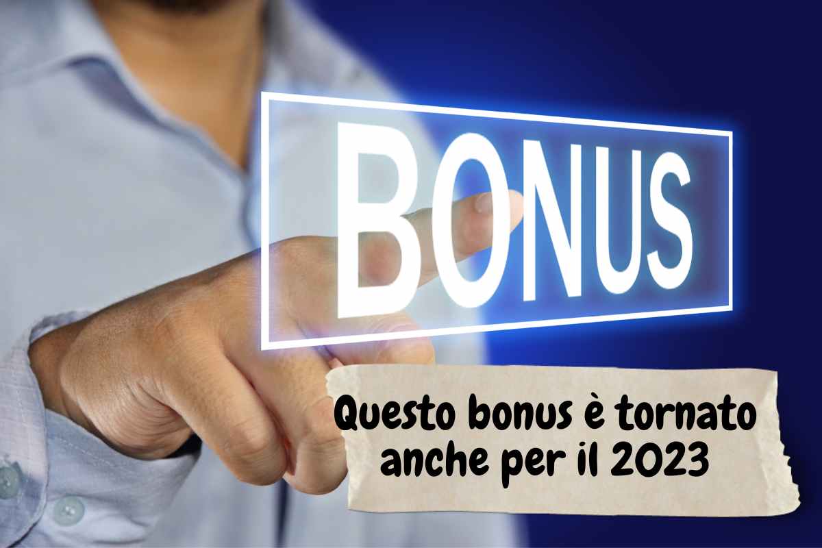 Nuovo bonus 2023: è tornato