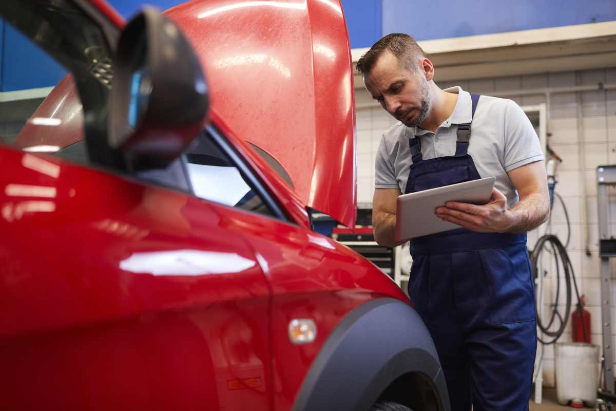 Auto in officina errori