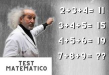 test matematico