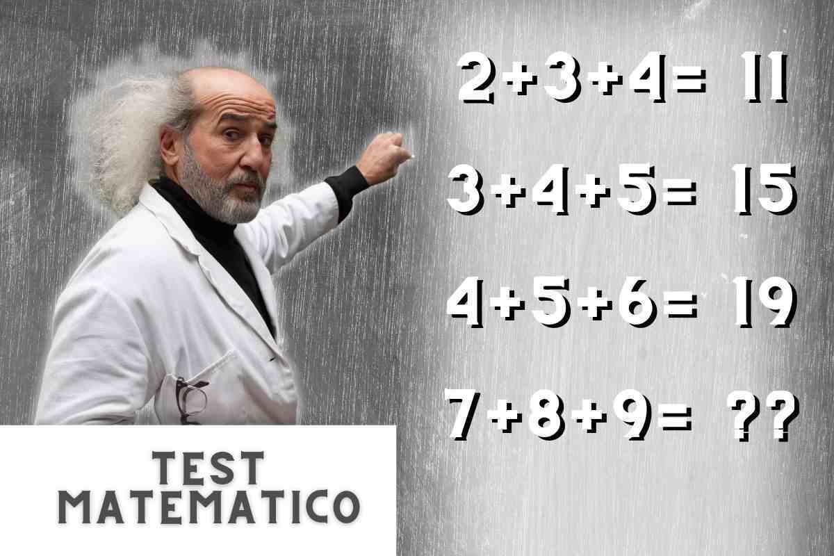 test matematico