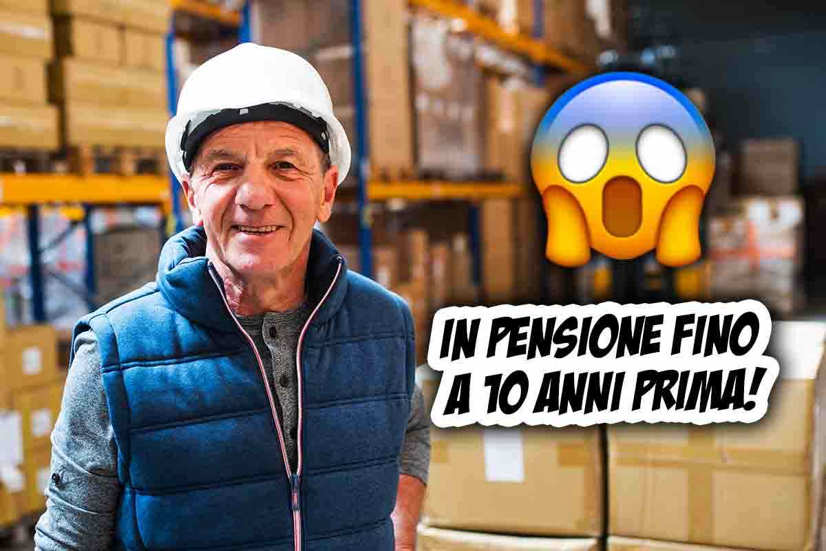 pensione con 10 anni di anticipo