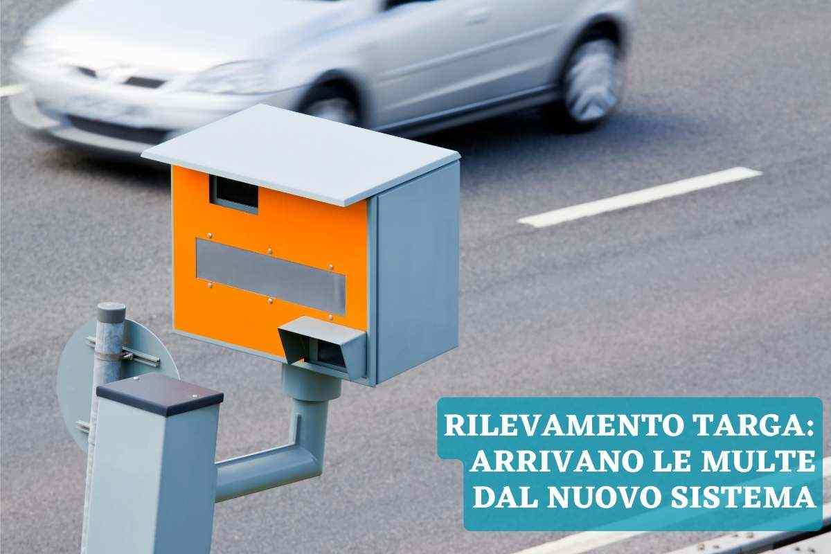 rilevamento targhe automatico