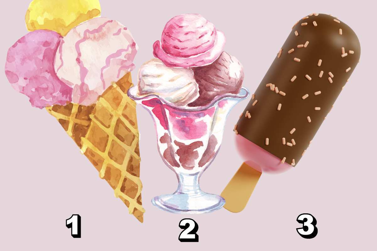 Test per scoprire se sei caldo dentro: scegli un gelato e ti dirò che pensano di te