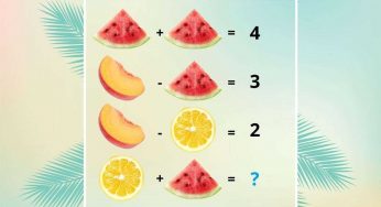 Test, sai risolvere questo rompicapo matematico?