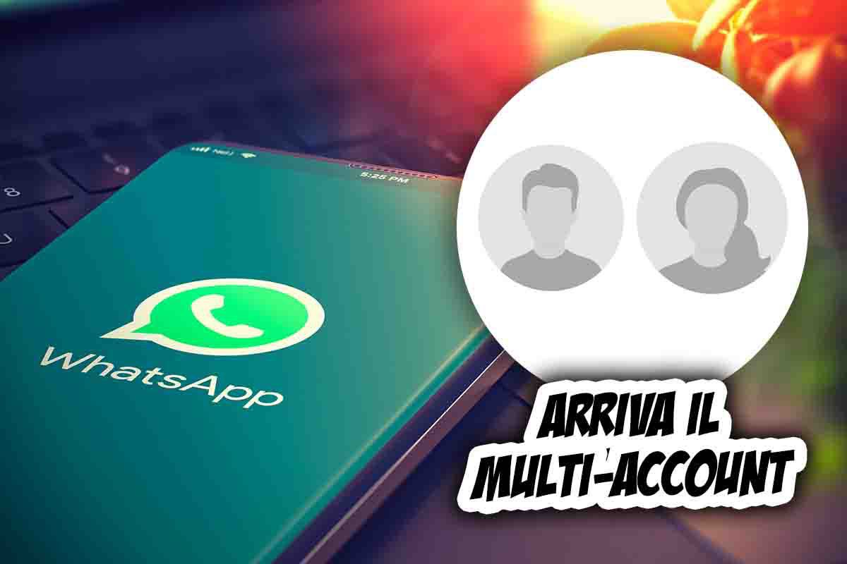 come funziona la nuova funzione in sviluppo WhatsApp Multi-account