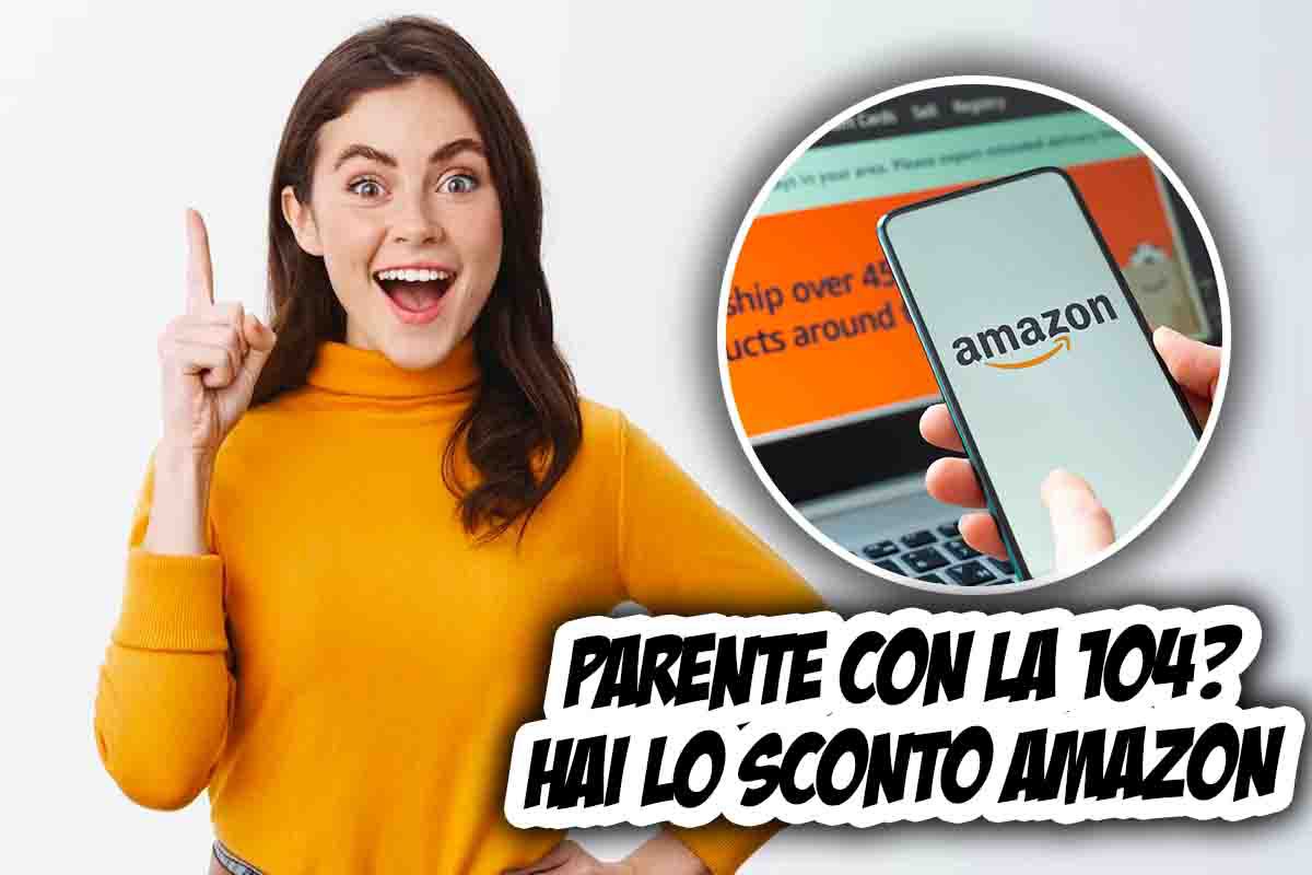 Amazon sconto 104 come fare 