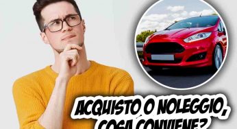 Auto: il noleggio conviene rispetto all’acquisto | Gli italiani cambiano mentalità perchè conviene