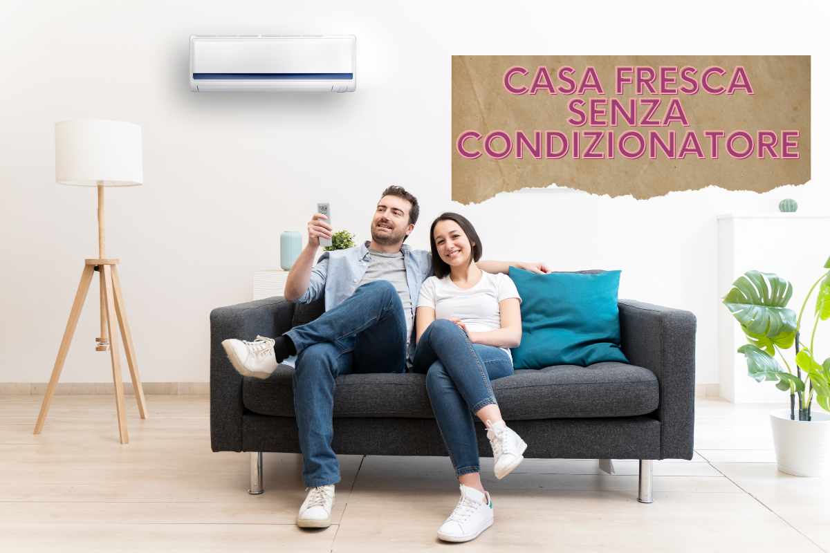 Casa fresca senza climatizzatore