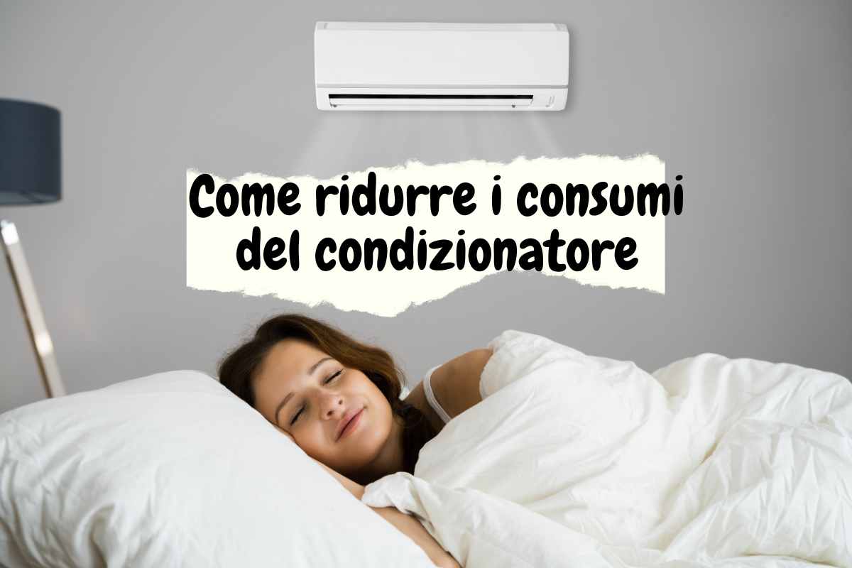 Come consumare meno con il condizionatore