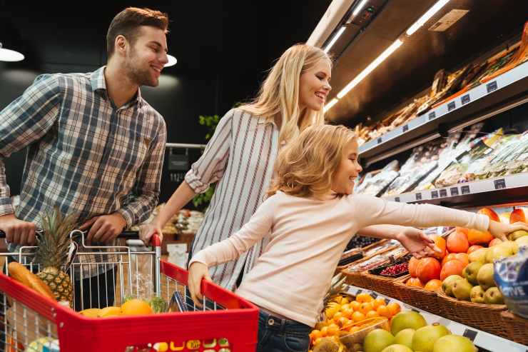 per le famiglie un aiuto dal Governo per fare la spesa 