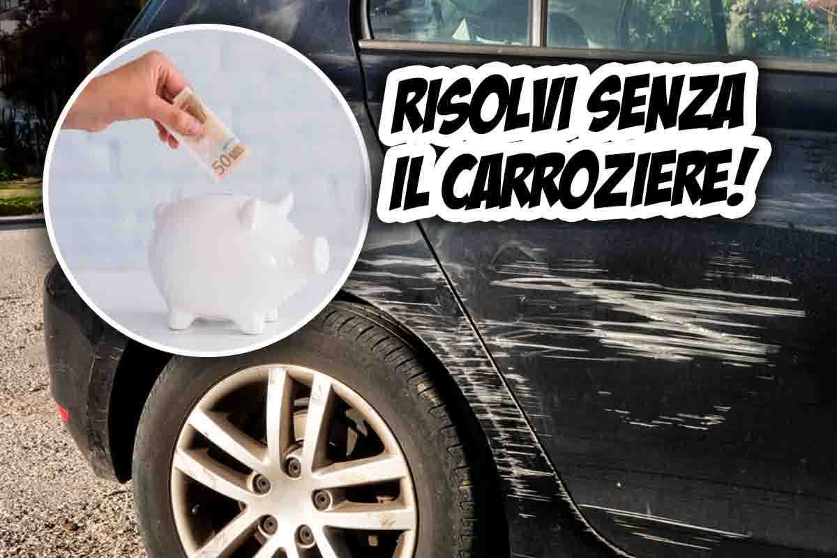 graffi sulla carrozzeria: come rimuoverli