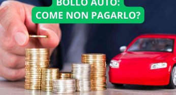 Bollo auto, se non vuoi pagarlo c’è un modo (legale) per riuscirci: le possibilità