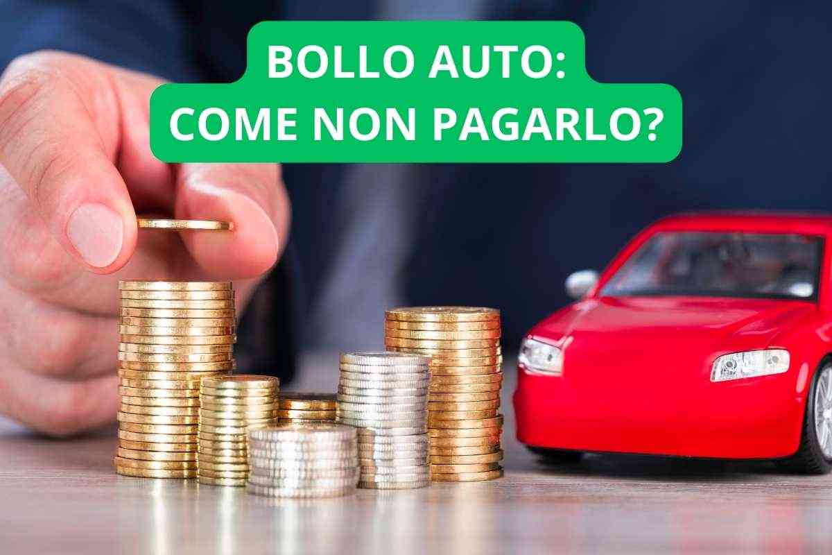 esenzione bollo auto