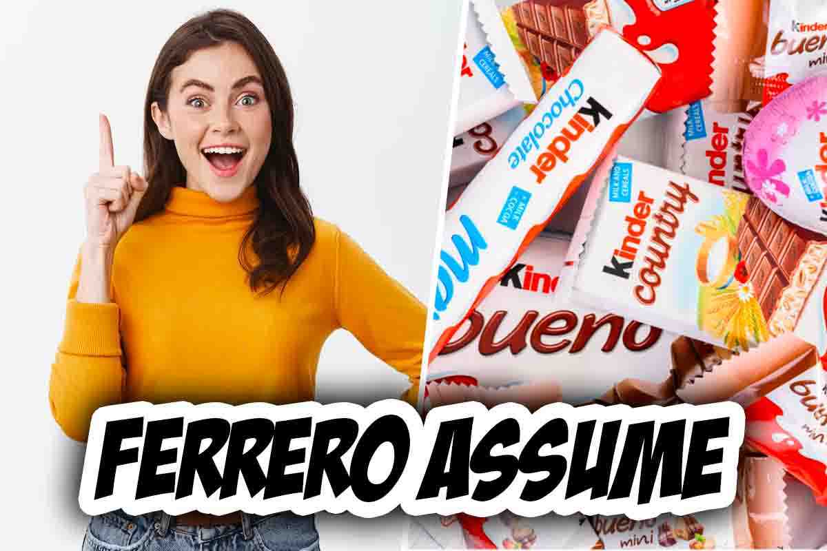 Ferrero posizioni aperte 