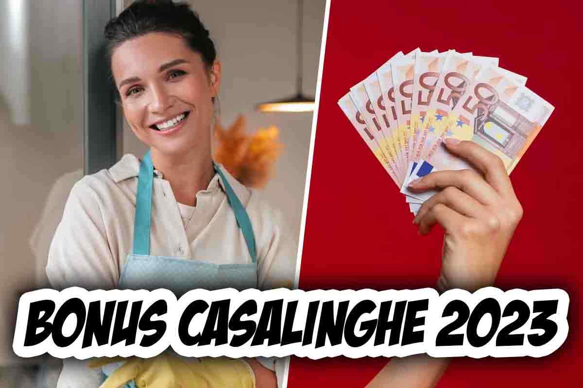 Bonus casalinghe come funziona