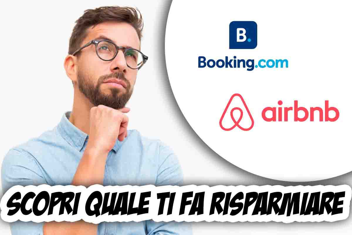 Risparmio con Booking o Airbnb 